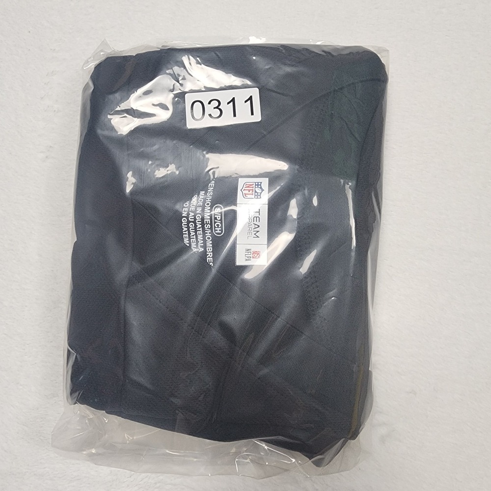 Carolina Panthers Shirt Mens Small Black NFL Team Apparel Jersey V Neck Mesh - Picture 9 of 9